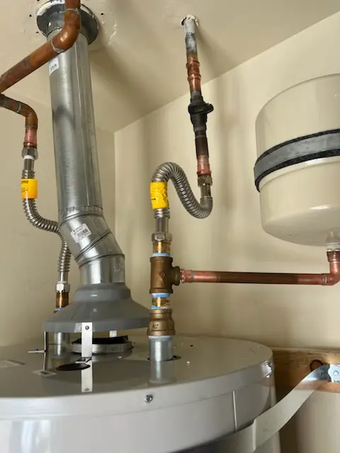 Water heater installation and plumbing repair in North Bellport